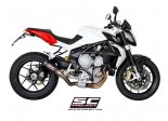 Układ wydechowy SC-PROJECT CR-T KARBON SLIP-ON MV AGUSTA BRUTALE 800 2012 - 2015