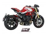 Układ wydechowy SC-PROJECT S1 TYTAN SLIP-ON MV AGUSTA DRAGSTER 800