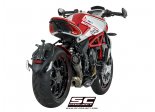 Układ wydechowy SC-PROJECT S1 TYTAN SLIP-ON MV AGUSTA DRAGSTER 800