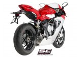 Układ wydechowy SC-PROJECT CR-T KARBON SLIP-ON MV AGUSTA F3 675 / EAS ABS / RC 2011 - 2016