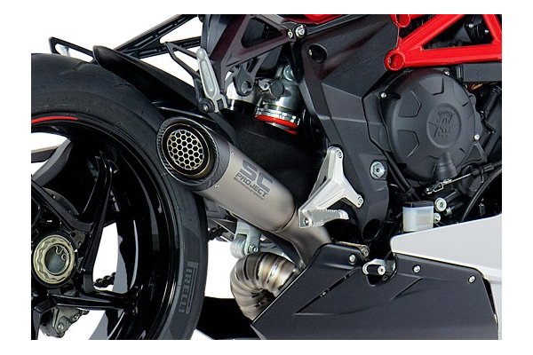 Układ wydechowy SC-PROJECT S1 TYTAN SLIP-ON MV AGUSTA F3 675 / EAS ABS / RC 2011 - 2016