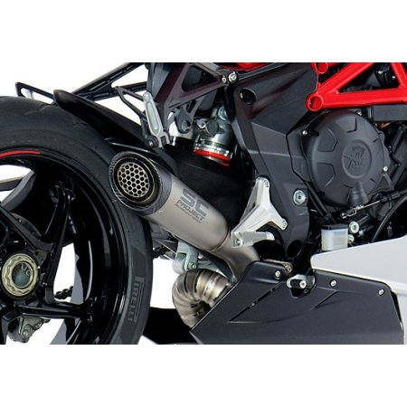 Układ wydechowy SC-PROJECT S1 TYTAN SLIP-ON MV AGUSTA F3 675 / EAS ABS / RC 2011 - 2016