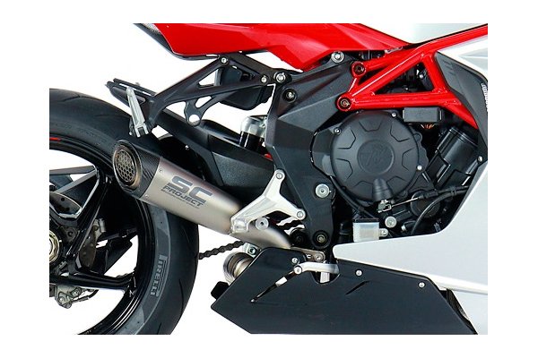 Układ wydechowy SC-PROJECT S1 TYTAN SLIP-ON MV AGUSTA F3 675 / EAS ABS / RC 2017 - 2021