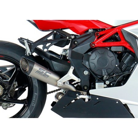 Układ wydechowy SC-PROJECT S1 TYTAN SLIP-ON MV AGUSTA F3 675 / EAS ABS / RC 2017 - 2021