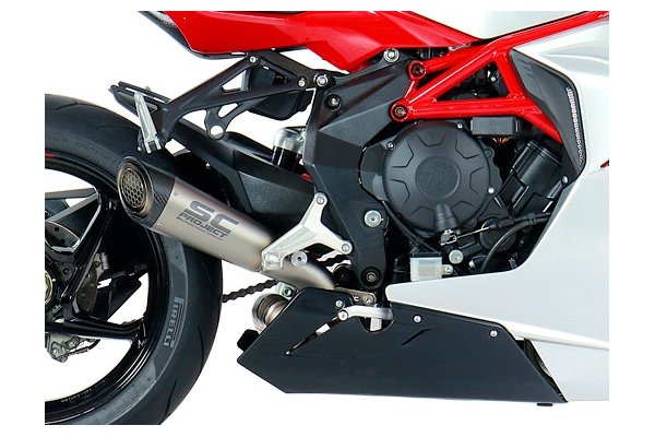 Układ wydechowy SC-PROJECT S1 TYTAN SLIP-ON MV AGUSTA F3 800 / EAS ABS / RC 2017 - 2021