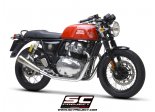 Układ wydechowy SC-PROJECT CONICO 70'S STAL 2 SLIP-ON ROYAL ENFIELD CONTINENTAL GT 650 2019 - 2021