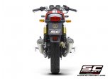 Układ wydechowy SC-PROJECT CONICO 70'S STAL 2 SLIP-ON ROYAL ENFIELD CONTINENTAL GT 650 2019 - 2021