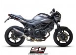 Układ wydechowy SC-PROJECT SC1-M KARBON SLIP-ON SUZUKI SV650 / SV650 A2 2021