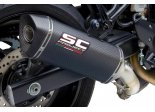 Układ wydechowy SC-PROJECT SC1-M KARBON SLIP-ON SUZUKI SV650 / SV650 A2 2021