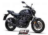 Układ wydechowy SC-PROJECT SC1-S KARBON FULL SYSTEM YAMAHA MT-07 2021