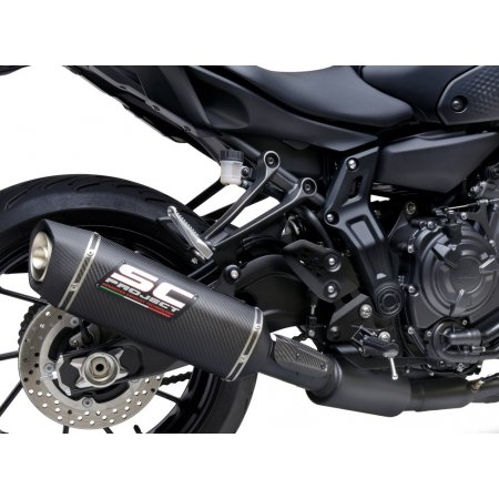 Układ wydechowy SC-PROJECT SC1-S KARBON FULL SYSTEM YAMAHA MT-07 2021