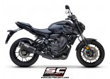 Układ wydechowy SC-PROJECT SC1-S KARBON FULL SYSTEM YAMAHA MT-07 2021