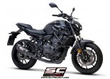 Układ wydechowy SC-PROJECT SC1-S KARBON FULL SYSTEM YAMAHA MT-07 2021