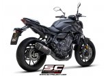 Układ wydechowy SC-PROJECT SC1-S KARBON FULL SYSTEM YAMAHA MT-07 2021