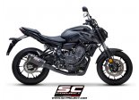 Układ wydechowy SC-PROJECT SC1-S KARBON FULL SYSTEM YAMAHA MT-07 2021