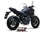 Układ wydechowy SC-PROJECT CR-T KARBON FULL SYSTEM YAMAHA MT-07 2021