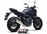 Układ wydechowy SC-PROJECT SC1-S TYTAN FULL SYSTEM YAMAHA MT-07 2021