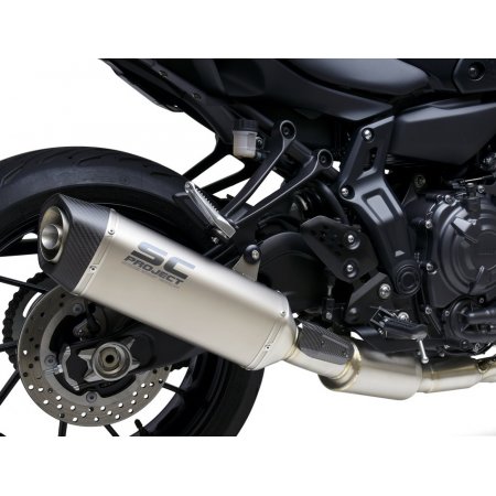 Układ wydechowy SC-PROJECT SC1-S TYTAN FULL SYSTEM YAMAHA MT-07 2021