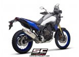 Układ wydechowy SC-PROJECT RALLY RAID TYTAN SLIP-ON YAMAHA TENERE' 700 2021