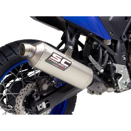 Układ wydechowy SC-PROJECT RALLY RAID TYTAN SLIP-ON YAMAHA TENERE' 700 2021