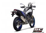 Układ wydechowy SC-PROJECT RALLY RAID TYTAN SLIP-ON YAMAHA TENERE' 700 2021