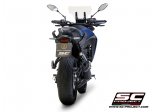 Układ wydechowy SC-PROJECT SC1-S KARBON FULL SYSTEM YAMAHA TRACER 700 2020