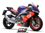 Układ wydechowy SC-PROJECT SC1-R TYTAN FULL SYSTEM APRILIA RS 660 2020 - 2021