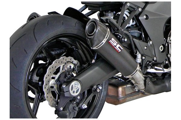 Układ wydechowy SC-PROJECT CONIC KARBON 2 SLIP-ON KAWASAKI Z 1000 2014 - 2016