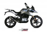 Kompletny Układ wydechowy MIVV GP PRO BLACK FULL SYSTEM BMW G310 GS 17/+