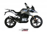 Kompletny Układ wydechowy MIVV DELTA RACE BLACK FULL SYSTEM BMW G310 GS 17/+