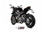 Układ wydechowy MIVV X-M1 BLACK 2 SLIP ONS DUCATI 1100 STREETFIGHTER V4 20/+