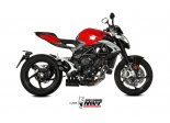 Układ wydechowy MIVV SPEED EDGE BLACK MV AGUSTA 800 BRUTALE RR 17/20