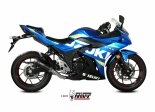 Układ wydechowy MIVV GP PRO BLACK SLIP - ON SUZUKI GSX250-R 17/+