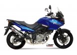 Kompletny Układ wydechowy MIVV OVAL TYTAN SUZUKI DL V-STROM 650 FULL SYSTEM 07/11