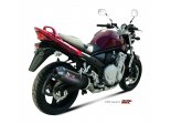 Układ wydechowy MIVV OVAL CARBON SUZUKI GSF 650 BANDIT SLIP-ON 07/15