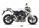 Układ wydechowy MIVV DOUBLE GUN BLACK SUZUKI GSR750 SLIP-ON 11/16