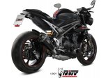 Układ wydechowy MIVV DELTA RACE CARBON TRIUMPH SPEED TRIPLE 1050 R/S/RS SLIP-ON 18/20