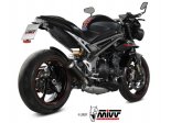 Układ wydechowy MIVV MK3 CARBON TRIUMPH SPEED TRIPLE 1050 R/S/RS SLIP-ON 18/20