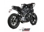 Kompletny Układ wydechowy MIVV GP PRO BLACK YAMAHA MT-125 FULL SYSTEM 20/+