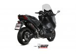 Kompletny Układ wydechowy MIVV OVAL BLACK YAMAHA T-MAX 530 FULL SYSTEM 17/19