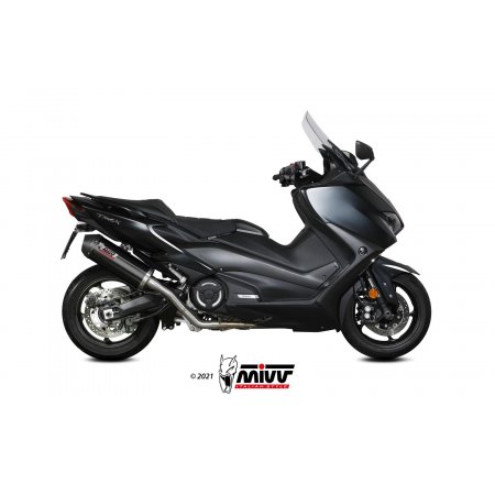 Kompletny Układ wydechowy MIVV OVAL BLACK YAMAHA T-MAX 560 FULL SYSTEM 20/+