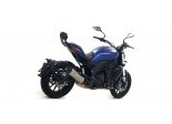 Układ Wydechowy ARROW BENELLI 502 C 2019/2020 WORKS STAL NICHROM DARK