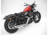 Sportster 04/13 Full kit 2>1 racing steel mirror polished