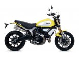 Układ Wydechowy ARROW DUCATI SCRAMBLER 1100 2018/2020 DOUBLE PRO-RACE STAL NICHROM DARK