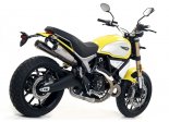 Układ Wydechowy ARROW DUCATI SCRAMBLER 1100 2018/2020 DOUBLE PRO-RACE STAL NICHROM DARK