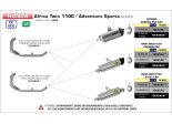 Układ Wydechowy ARROW HONDA CRF1100L AFRICA TWIN 2020/2021 KOLEKTOR TYTAN