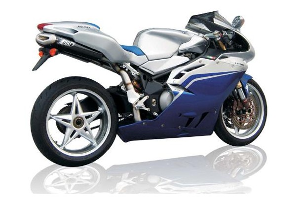 F4-1000 S/F4 Tamburini 04/05 Penta steel-silver alu street legal