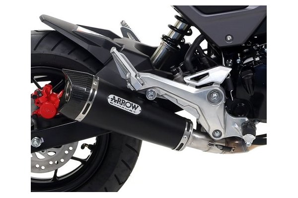 Układ Wydechowy ARROW HONDA MSX / GROM 125 2016/2020 X-KONE STAL NICHROM DARK