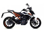 Układ Wydechowy ARROW KTM DUKE 125 2017/2020 GP2 STAL NICHROM DARK