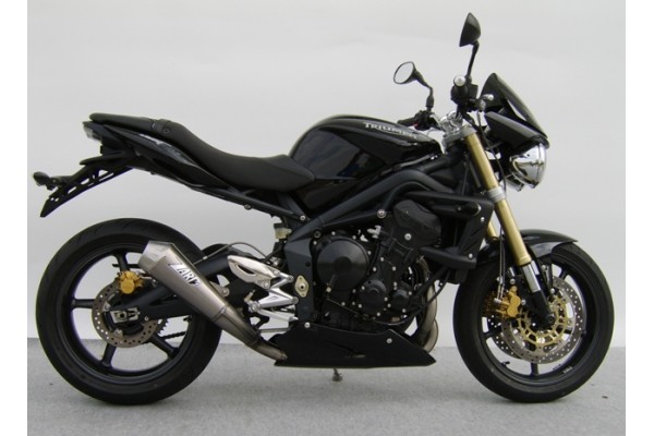 Street Triple 07/12 Full Kit 3>1 steel conic street legal